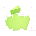 Едноцветно картонено парче за торта - зелено | PARTIBG.COM