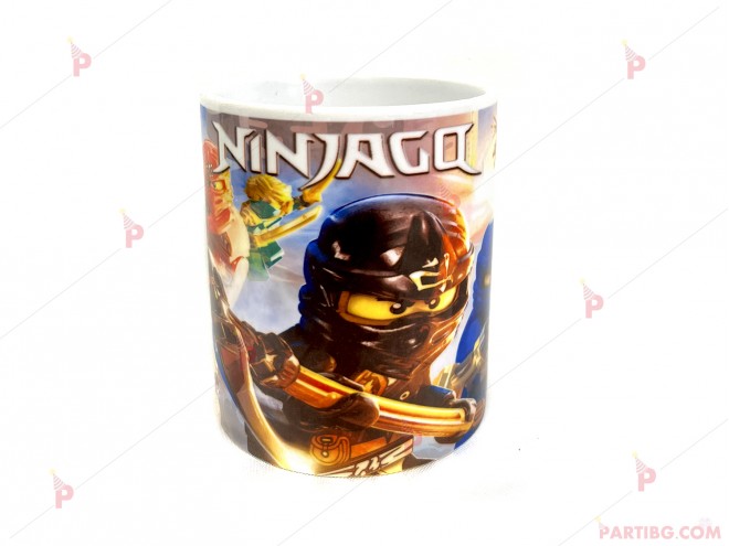 Детска чаша керамична с декор Лего Нинджаго | PARTIBG.COM