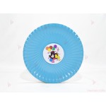 Чинийки едноцветни в синьо с декор Мики Маус / Mickey Mousee 2 | PARTIBG.COM