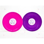 Чинийки едноцветни в лилаво с декор Еднорог / Unicorn 2 | PARTIBG.COM