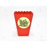 Кофичка за пуканки/чипс с декор Костенурките нинджа в червено | PARTIBG.COM