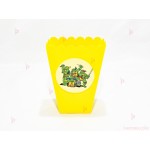 Кофичка за пуканки/чипс с декор Костенурките нинджа в жълто | PARTIBG.COM