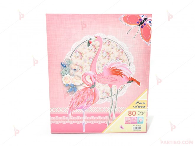 Албум за снимки с декор Фламинго | PARTIBG.COM