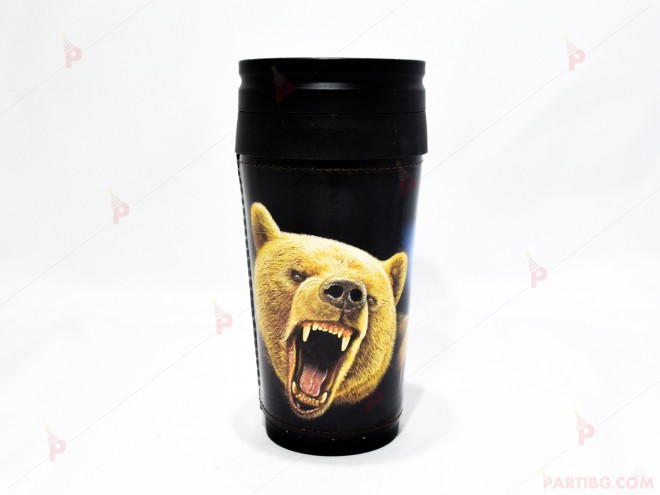 Термо чаша с мечка | PARTIBG.COM