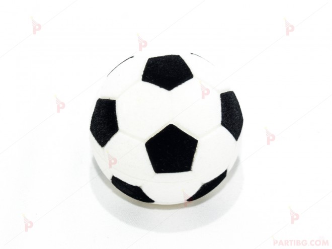 Подаръчна кутия за бижу от кадифе-футболна топка | PARTIBG.COM