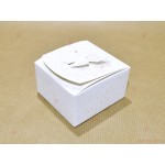 Кутийка за подаръче в бяло с брокат и пеперудка | PARTIBG.COM