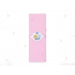 Салфетка едноцветна в розово и тематичен декор Пес Патрул / Paw Patrol-Скай и Еверест | PARTIBG.COM