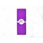 Салфетка едноцветна в лилаво и тематичен декор Понита/My little pony | PARTIBG.COM