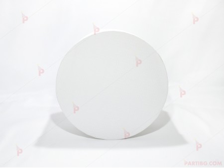 Кутия за подарък - кръг в бяло 4