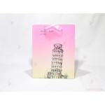 Подаръчна торбичка с декор Наклонената кула в Пиза | PARTIBG.COM